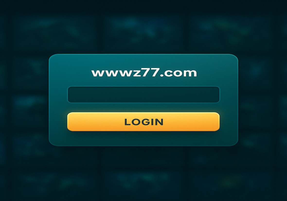 Z77 login page